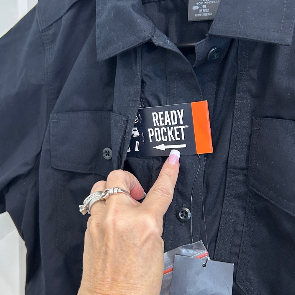 NWT 11 Tactical Short-sleeve PDU (Patrol Duty Uniform) Class-B Shirt | Medium - Picture 5 of 10